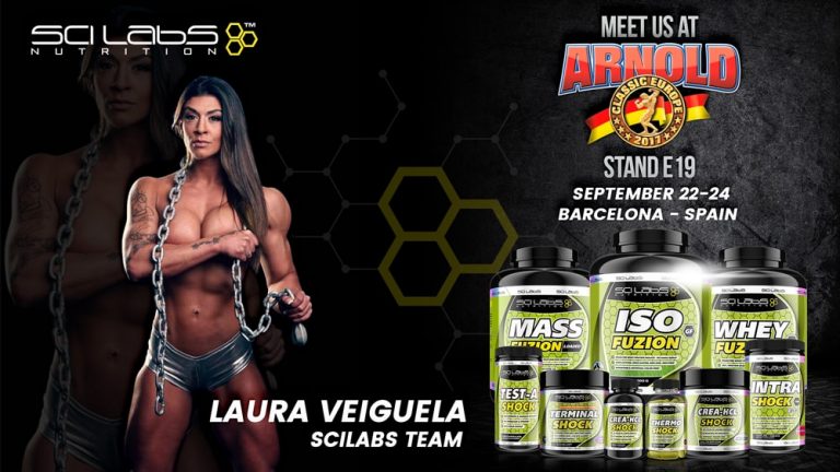 Scilabs Nutrition - Arnold Classic Europe - Laura Veiguela